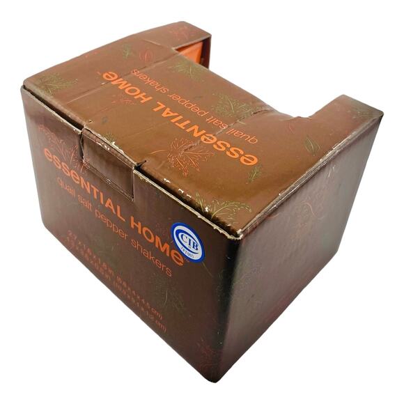 Essential Home Quail Salt and Pepper 3 Pc Set with Nest Ceramic 2.25" NRFB - Picture 11 of 11